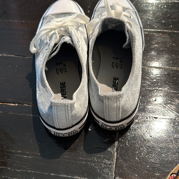 Light blue suede converse - Picture 2 of 4